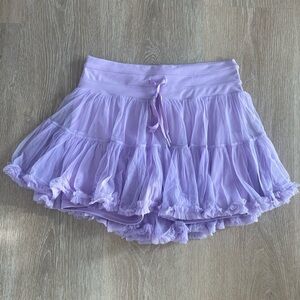 Elle Lilac Ruffled Skirt